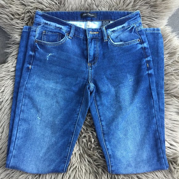 Joe Fresh low rise slim super soft jeans - size 25 - Picture 2 of 10